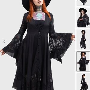 Killstar Misty Night Maxi Dress